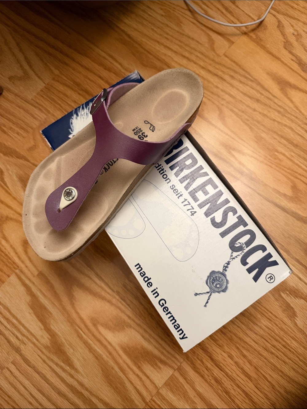 Birkenstock Women’s Thong Sandal - Purple